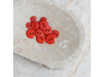 Atelier Brunette - Bouton Classic Shine Poppy Tangerine - 12 mm