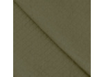 Sélection Coup de coudre - Tissu Jersey Molletonné Matelassé Double Face Uni Vert Olive