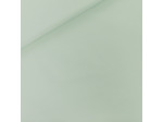See You at Six - Tissu French Terry Coton Uni Couleur Verre Vert Clair