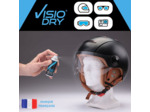 Anti Pluie Casque Moto/Visiere Casque Moto et Velo | Spray Anti Pluie Moto Visiodry Superhydrophobe pour Offrir Une Vision Claire par Temps De Pluie | Aérosol 35ml | VDA050