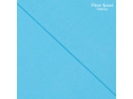 Fibre Mood - Tissu Popeline de Coton Lavé "Phyllis" Uni Bleu Turquoise - coupon 1,5 m
