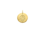 Médaille Arthus Bertrand Comédie serrure en or jaune, 18mm