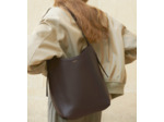 Sac hobo moyen modèle Céleste en cuir lisse