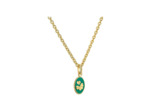 Médaille Arthus Bertrand Ma Mini Médaille Trèfle en or jaune, 10 mm