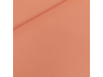 See You at Six - Tissu French Terry Coton Uni Couleur Rose Papaya Punch