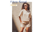 Fibre Mood - Tissu Eponge de Coton Nid d'Abeille "Carmel" Uni Couleur Beige Clair