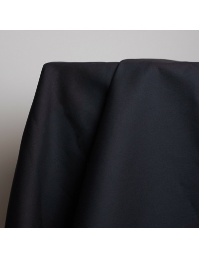 Atelier Brunette - Gabardine Déperlante Unie Deep Charcoal
