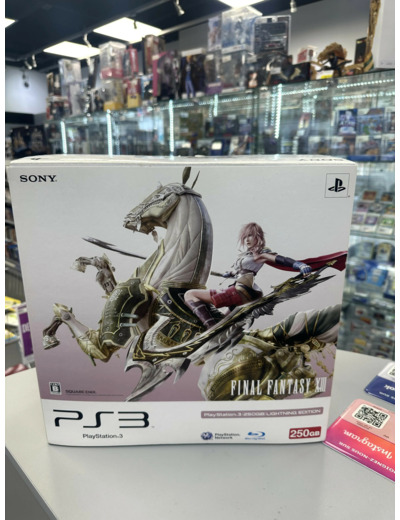 Console Sony Sony Interactive Entertainment PlayStation 3 Slim Final Fantasy XIII Lightning Edition 250 GB 250 Go Wifi Rose et Blanc