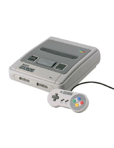 Console Nintendo Super Nes Snes avec une manette