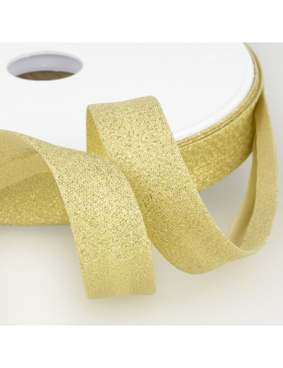 Sélection Coup de coudre - Biais Lamé Doré (20 mm)