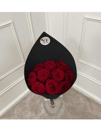 Bouquet roses rouges