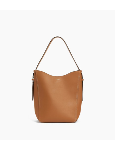 Sac hobo moyen modèle Céleste en cuir lisse
