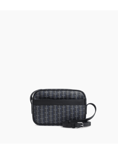 Petit sac bandoulière Camille en toile enduite