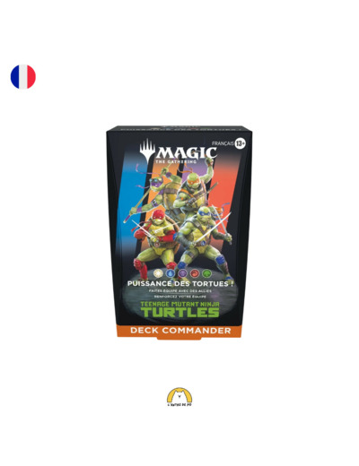Précommande - Deck Commander : Puissance des Tortues ! (FR)