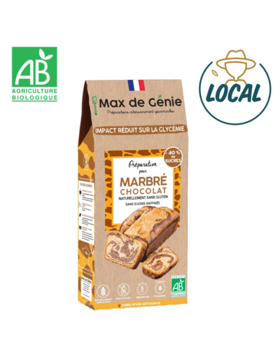 Préparation pour Marbré Chocolat IG bas (Sans gluten)