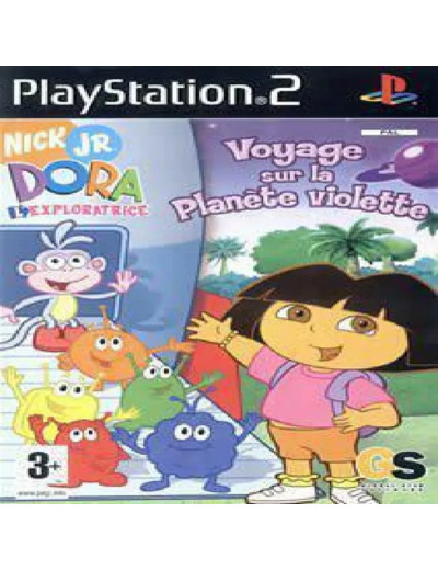 Jeu Ps2 Dora L'exploratrice Voyage Sur la Planete Violette Complet