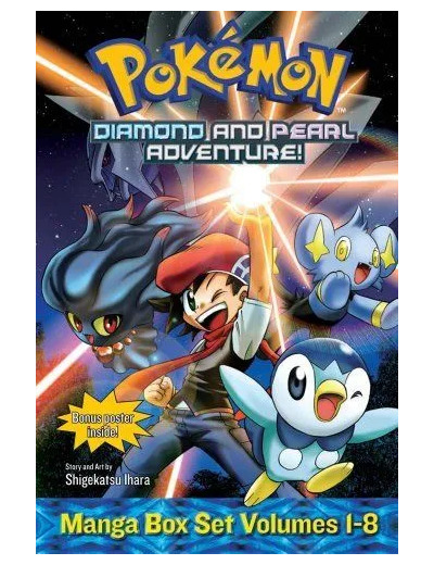 Livre Pokemon Diamond and Pearl Adventure! Box Set