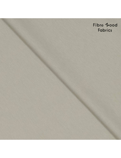 Fibre Mood - Tissu Scuba en Viscose Mélangé "Carly" Uni Couleur Sable
