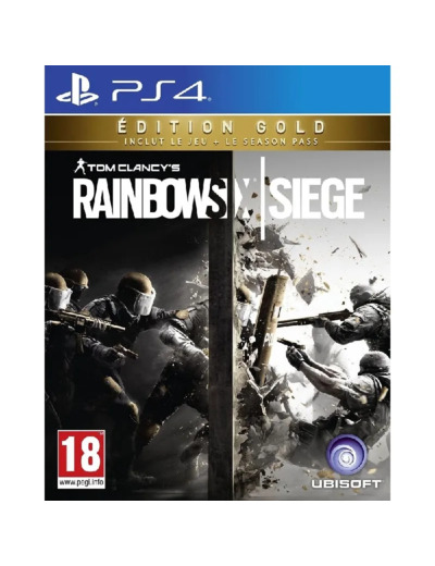 Jeu Ps4 Tom Clancy's Rainbow Six Siege Edition Gold