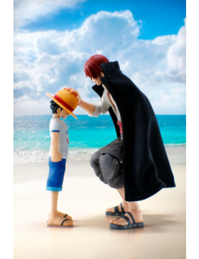 [FIGURINE] One Piece - SH FIGUARTS - Shanks et Monkey D. Luffy Enfant