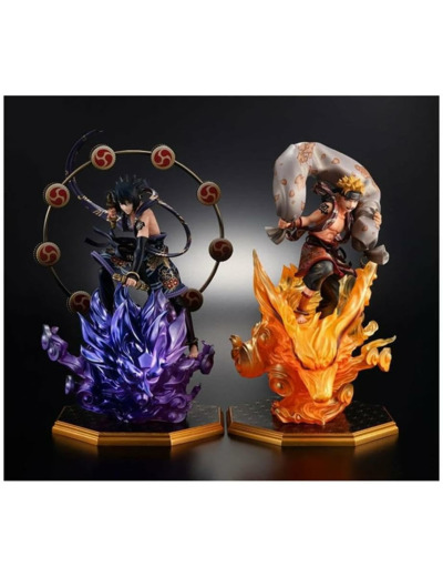 Naruto-shippuden - naruto et sasuke god gem set