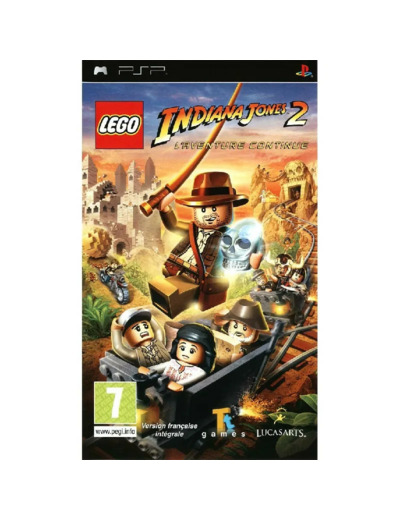 Jeu Psp Lego Indiana Jones 2 L'aventure Continue
