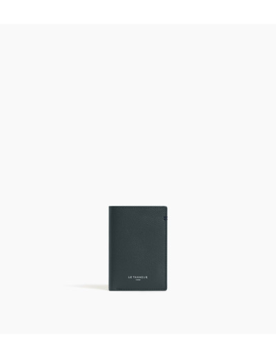 Petit porte cartes Lucien en cuir grainé