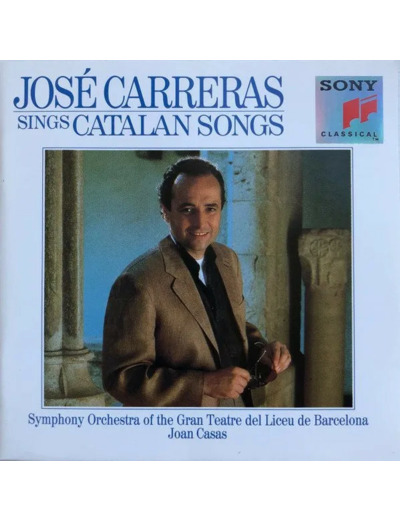 Cd Josep Carreras - Sings Catalan Songs (1991)