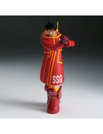 [FIGURINE] ONE PIECE - THE SHUKKO FIGURE - MONKEY.D.LUFFY Ver. EGGHEAD