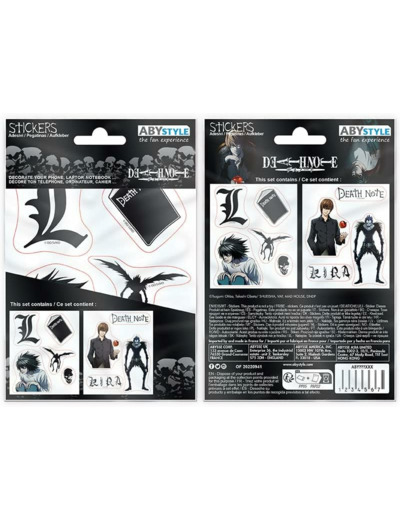 DEATH NOTE Stickers Death Note 16 x 11 cm