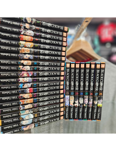[COLLECTION MANGA OCCASION] black clover tome 1 à 28