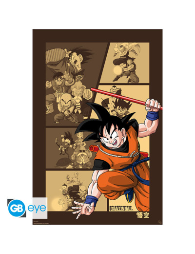 [POSTER] DRAGON BALL - Poster Maxi 91,5x61 - Goku Retro