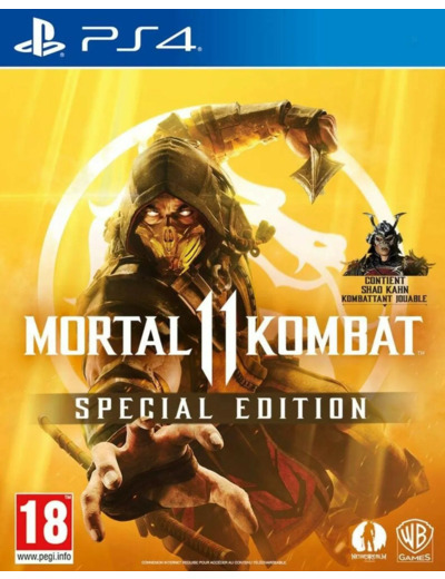 Jeu PS4 Mortal Kombat 11 - Special Edition (Steelbook) PS4