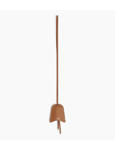 Etui clés charms en cuir grainé