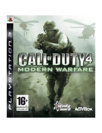 Jeu Ps3 Activision Call Of Duty 4, Modern Warfare Jeux