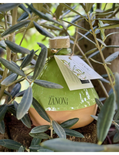 Huilier en terre cuite artisanal