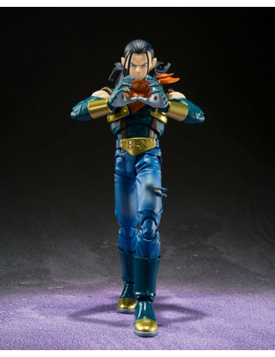 Dragon Ball GT / Figurine articulée Super Android 17 SHFiguarts Bandai