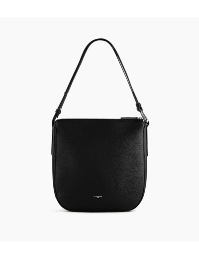 Sac hobo moyen modèle Madeleine en cuir de taurillon grainé