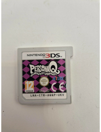 Jeu 3DS Persona Q Nintendo 3DS