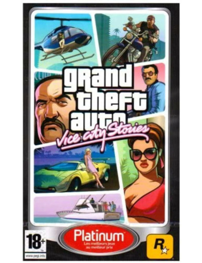 Jeu PSP GTA : Vice City stories - platinum