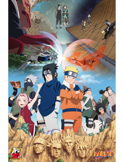 [POSTER] NARUTO - Poster Maxi 91,5x61 - La volonté du feu