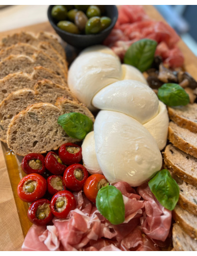 Treccia fiordilatte, mozzarella lait de vache