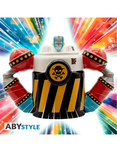 [MUG] ONE PIECE Mug 3D Iron Pirate Franky shogun