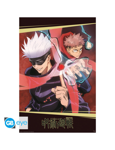 [POSTER] JUJUTSU KAISEN - Poster Maxi 91,5x61 - Itadori & Gojo