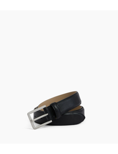 Ceinture homme avec boucle rectancle en cuir liégé