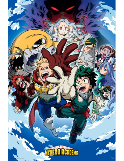 [POSTER] MY HERO ACADEMIA - Poster - Eri & Groupe roulé filmé (91.5x61cm)
