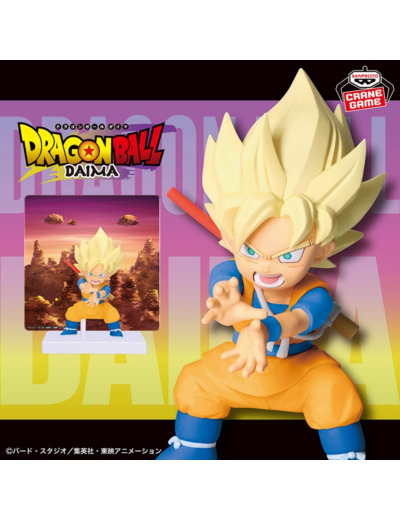 [FIGURINE] DRAGON BALL DAIMA - FIGURE WITH PANEL - SON GOKU(MINI) II