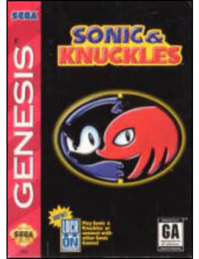 Jeu Sega MGD Sonic & Knuckles