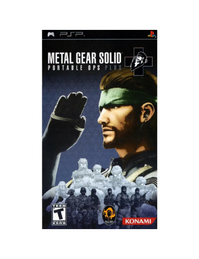 Jeu Psp Metal Gear Solid: Portable Ops Plus