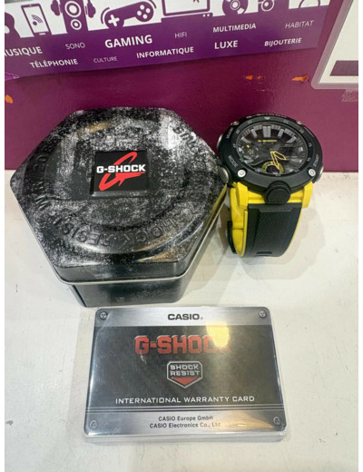 Montre Casio G-Shock ga-2000 5590 jaune